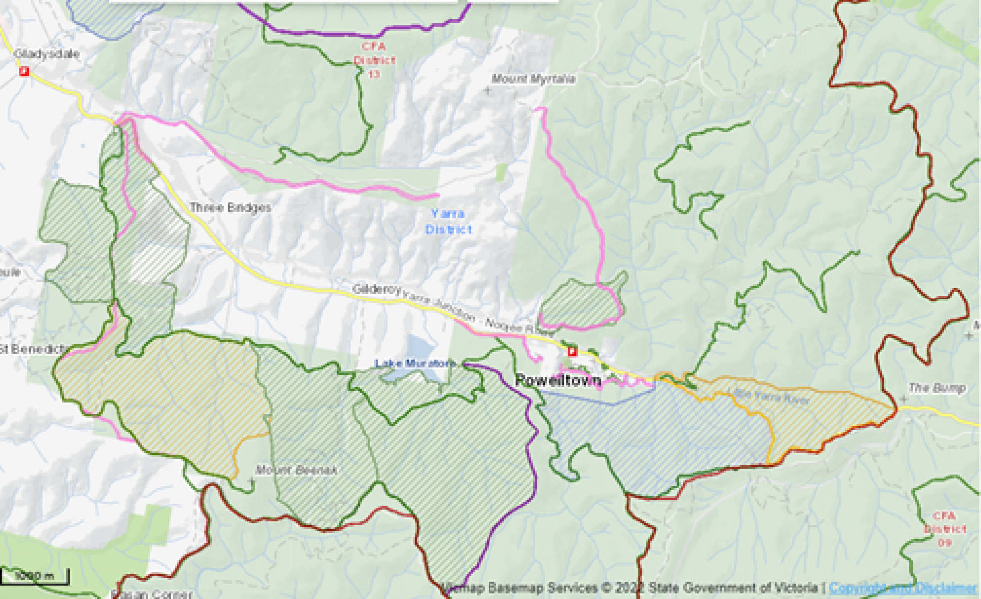 Planned burning in Victoria image