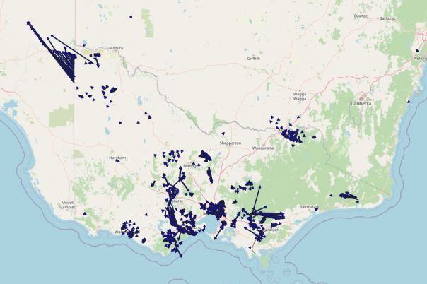 GDA2020 horizontal coordinate shifts across existing SCN stations in FY2020-2021