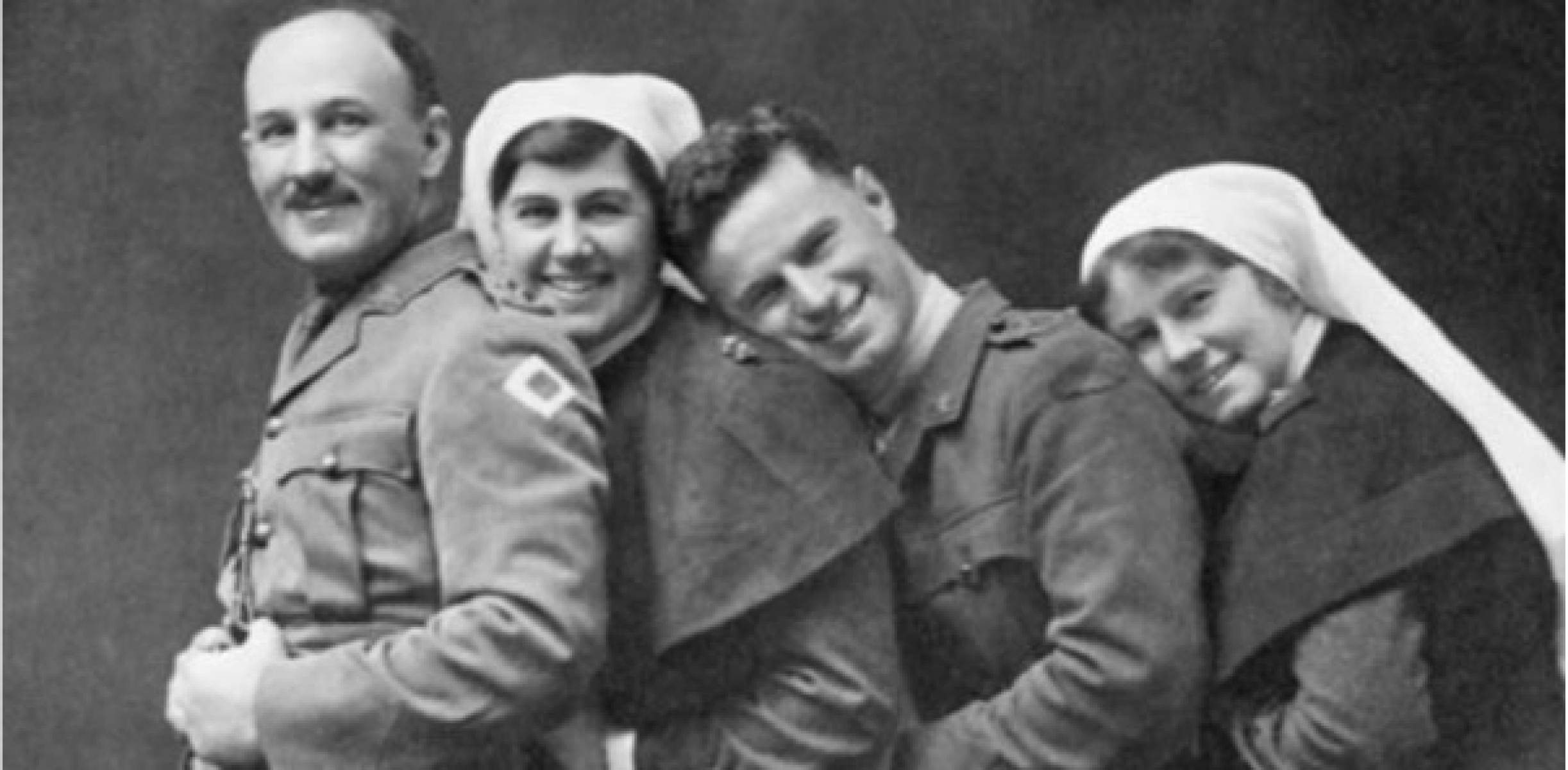 Four Malcolm siblings who enlisted in the First World War: Norman, Stella, Eric and Edith