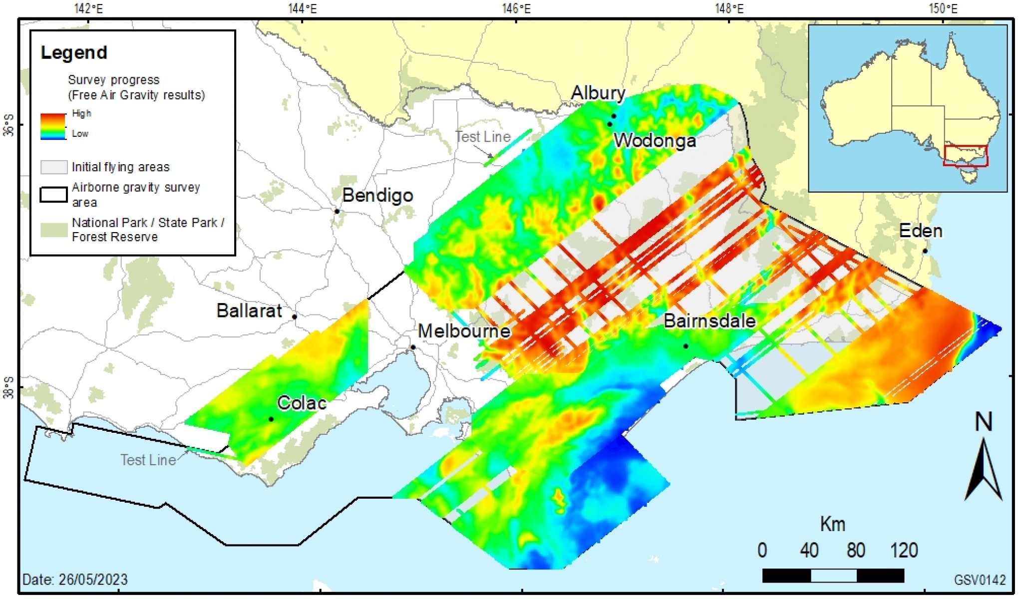 Airborne Gravity Survey